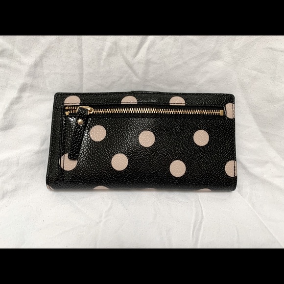 NEW Kate Spade Polka Dot Long Wallet - Picture 2 of 5